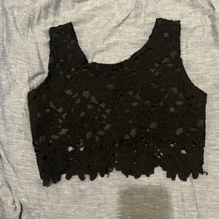 کراپ تاپ مشکی