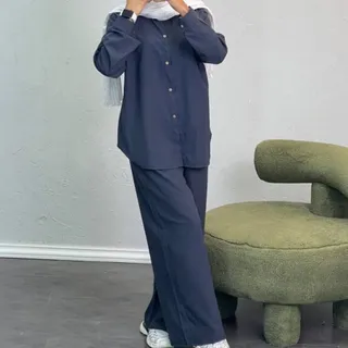 ست مانتو شلوار شومیزی