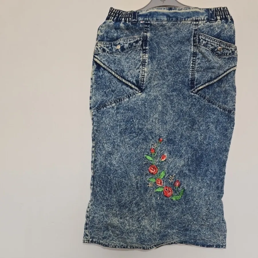 دامن جین برفی