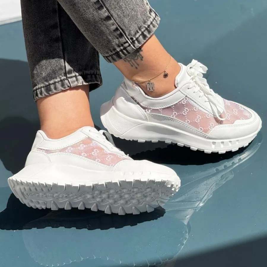 کتونی گوچی سفید جدید