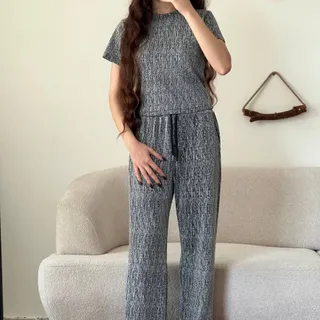 کراپ وشلوار نگینی