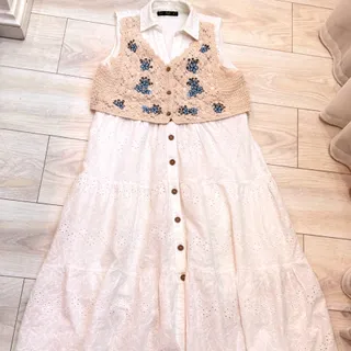 پیراهن خامه دوزی