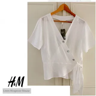 شومیز لینن H&M
