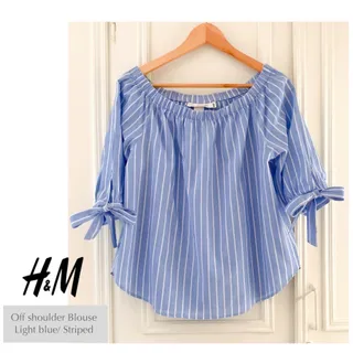 بلوز اف شولدر h&m