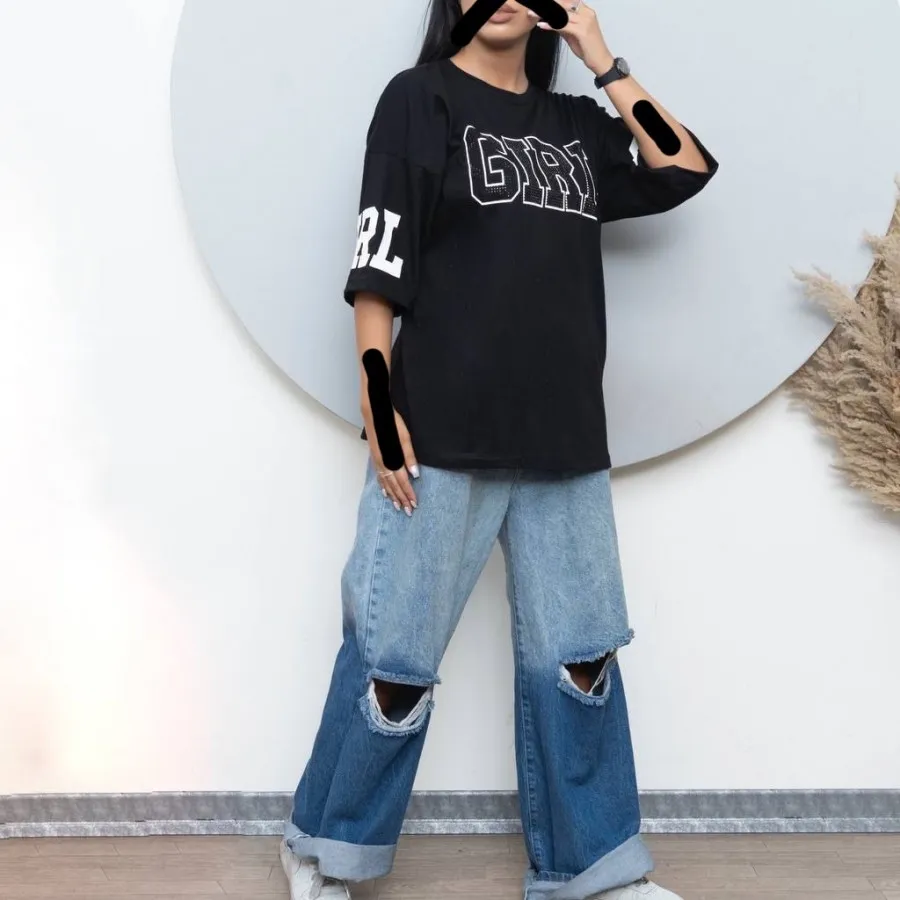 تیشرت لانگ زنانه