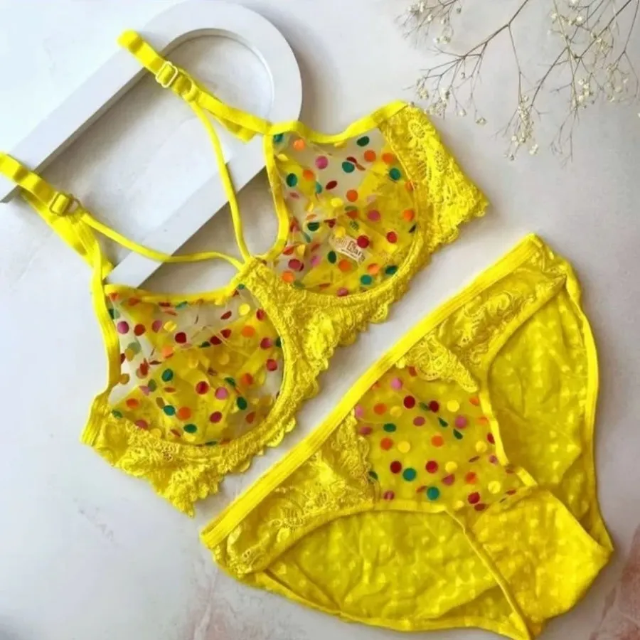 ست شورت و سوتین فنردار