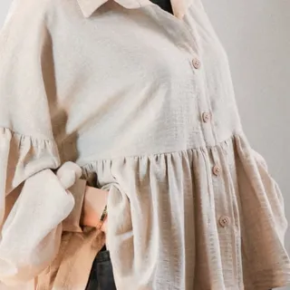 مانتو شومیزی لینن