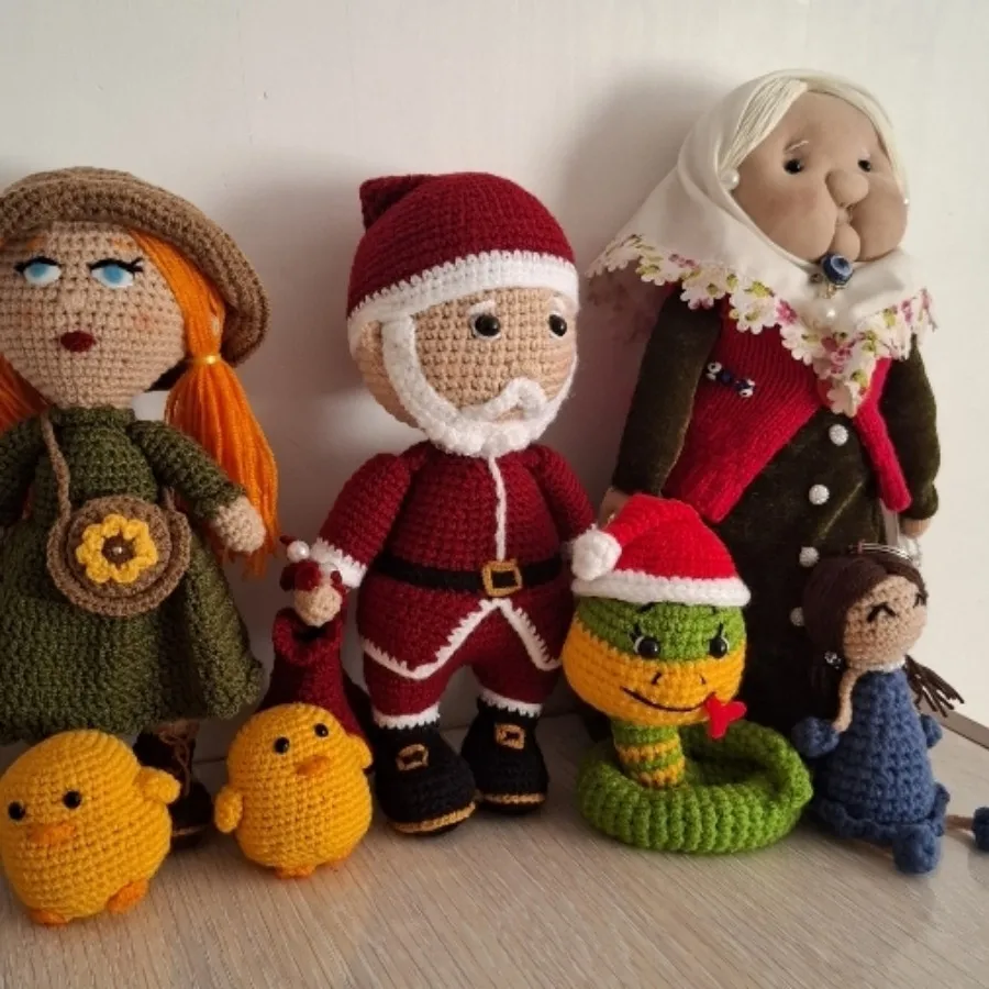 عروسک قلاببافی