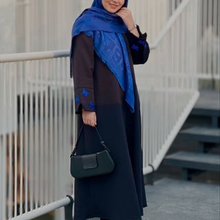 مانتو عبایی جلو باز
