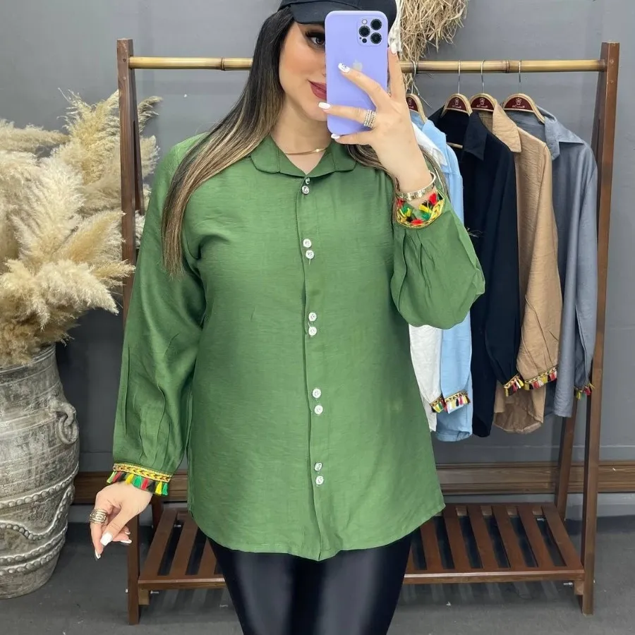 شومیز مانتویی