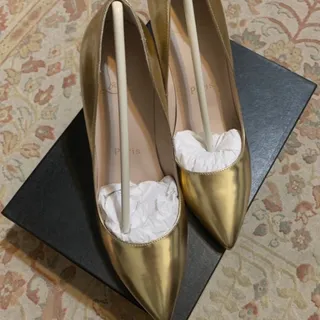 کفش مجلسی طلایی خارجی