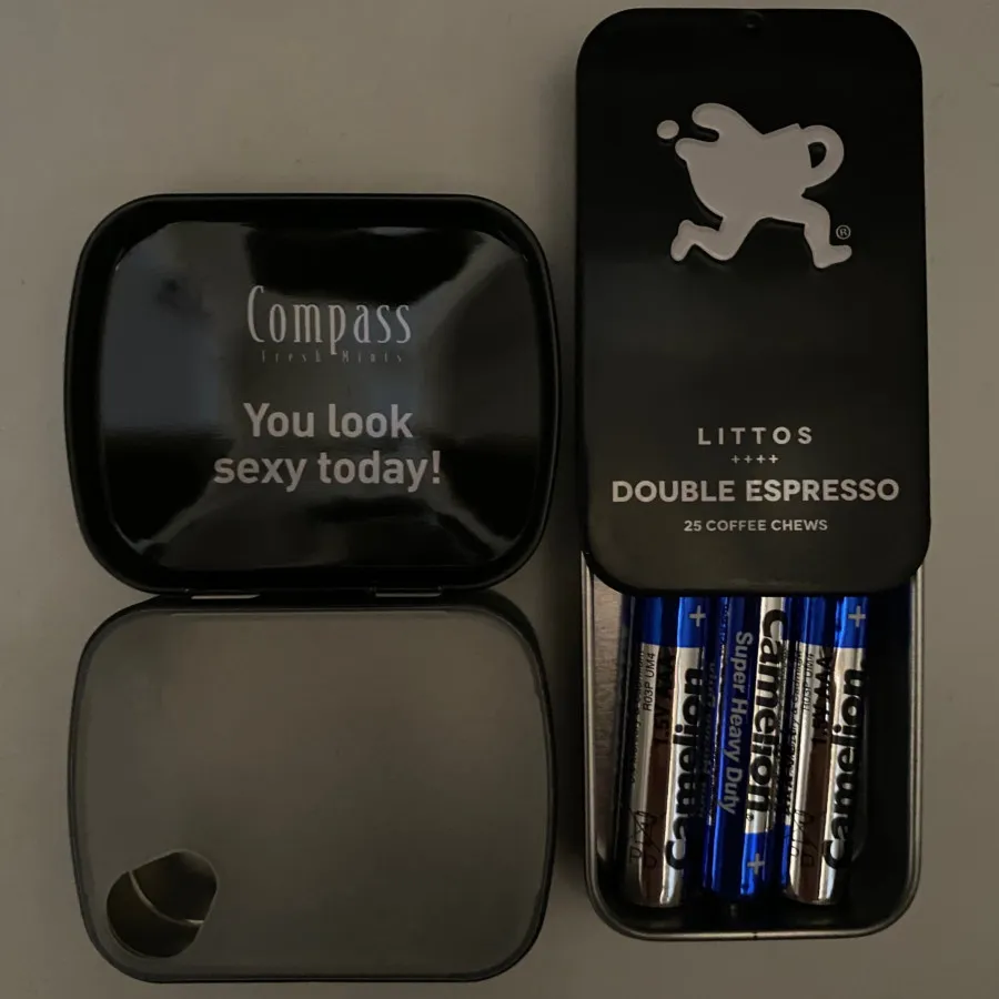 جعبه فلزی قوطی خالی اهنی