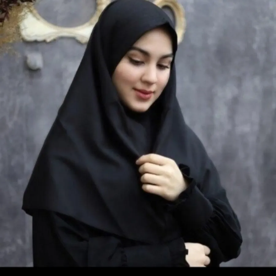 مقنعه ابری کرپ