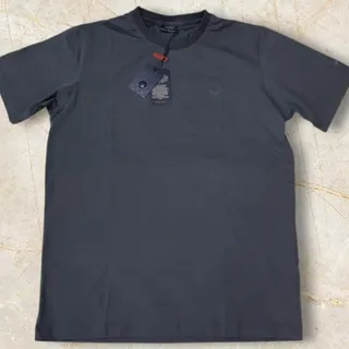 تیشرت پنبه لاکرا کشی طوسی