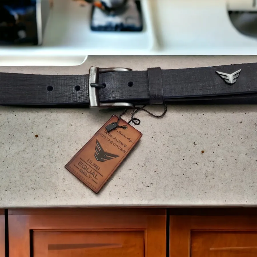 کمربند چرم ایتالیا باریک