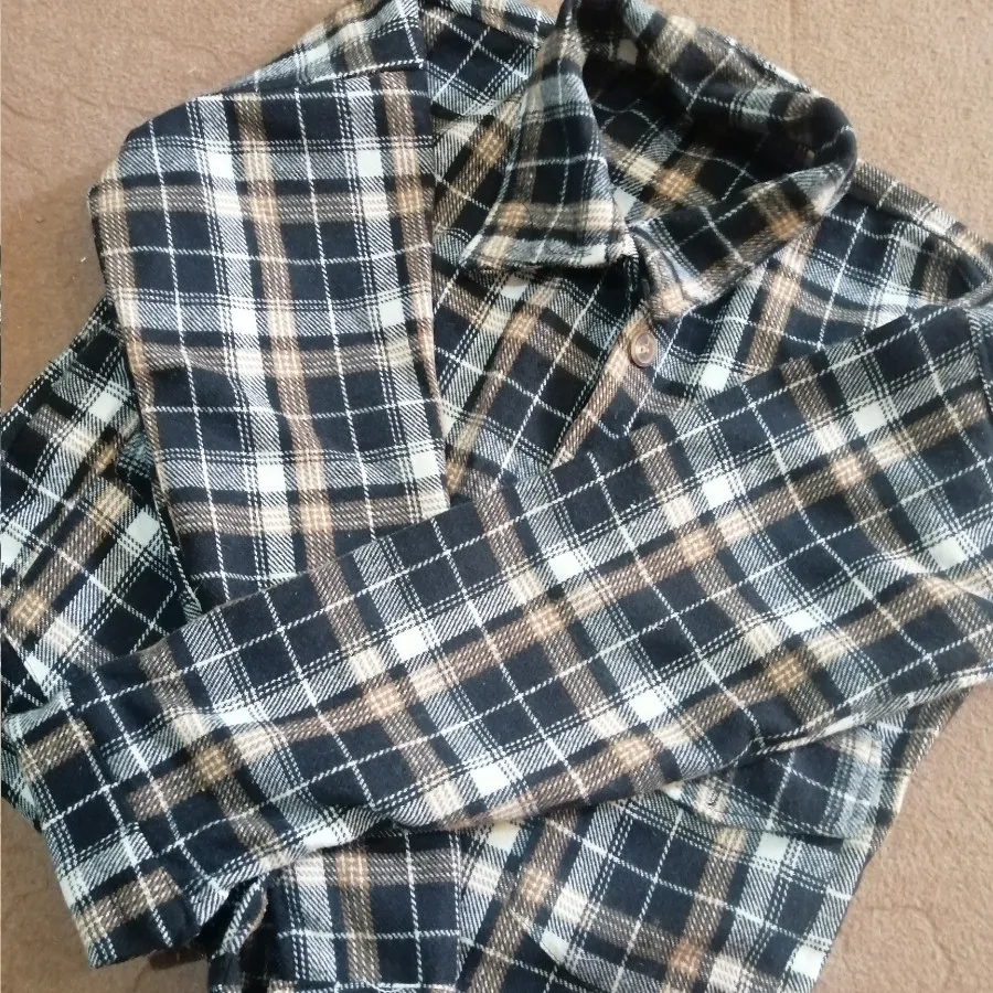 کت کوتاه چهارخونه پشمی