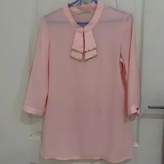 شومیز کالباسی صورتی