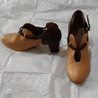 کفش مجلسی دورنگ بسیار شیک