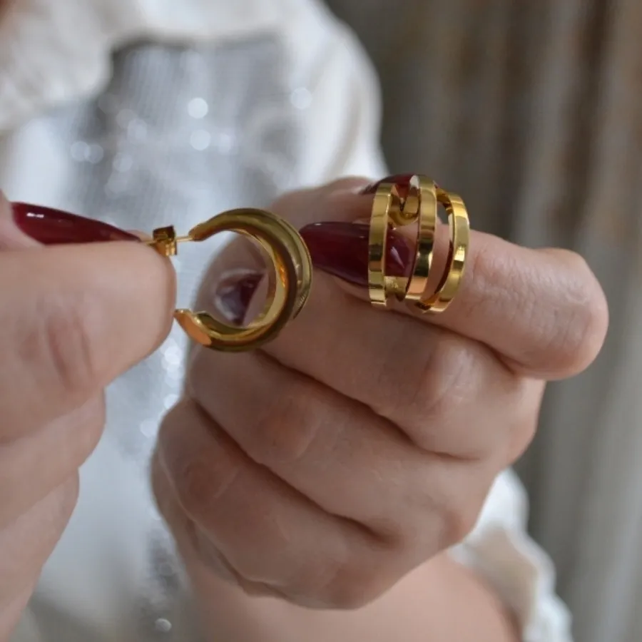 گوشواره حلقه ای