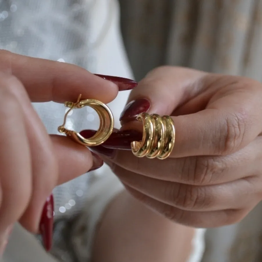 گوشواره گرد