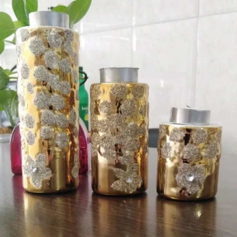 ست جاشمعی استوانه ای