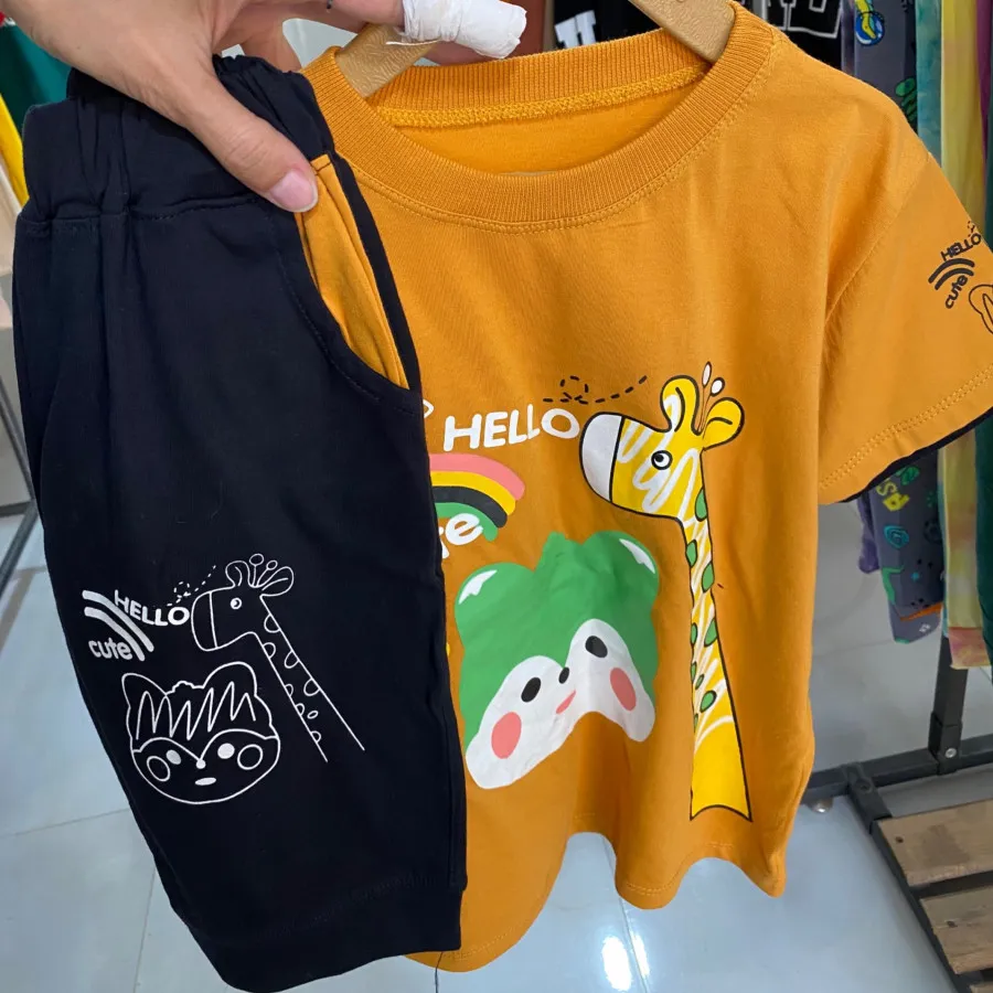 تیشرت شلوارک پسرانه