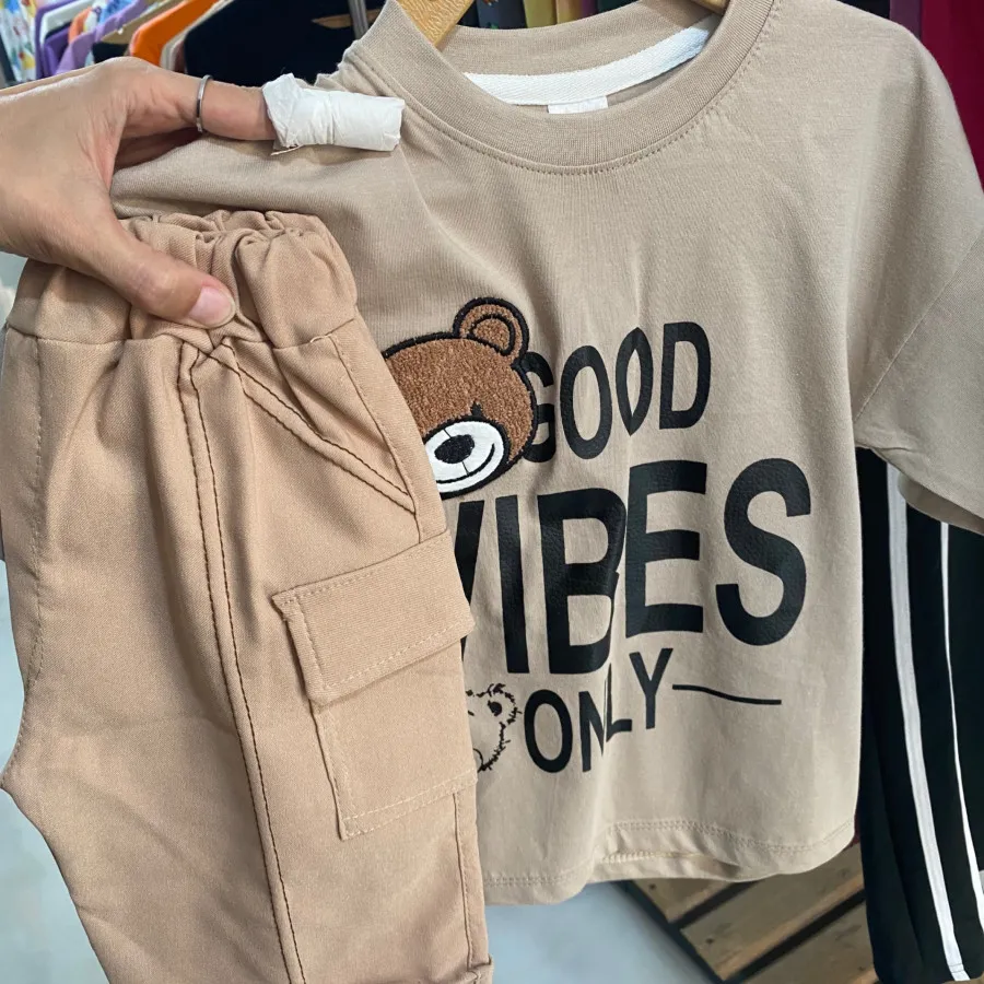 تیشرت شلوارک پسرانه