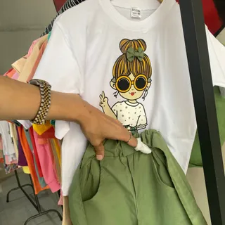 تیشرت شلوارک دخترونه