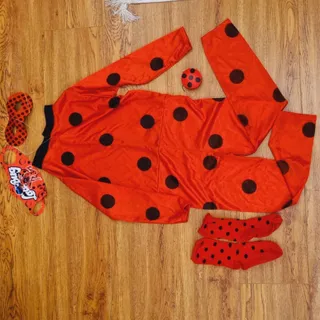 لباس ست دختر کفشدوزکی