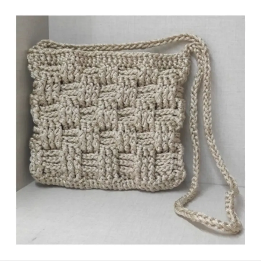 کیف مکرومه بافتنی