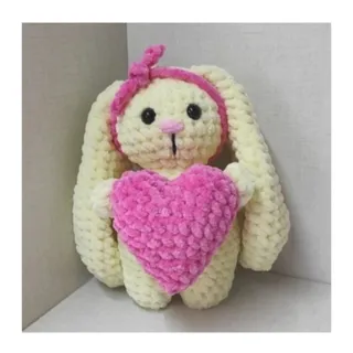 عروسک خرگوش بافتنی