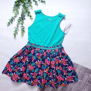 پیراهن نخی دخترانه