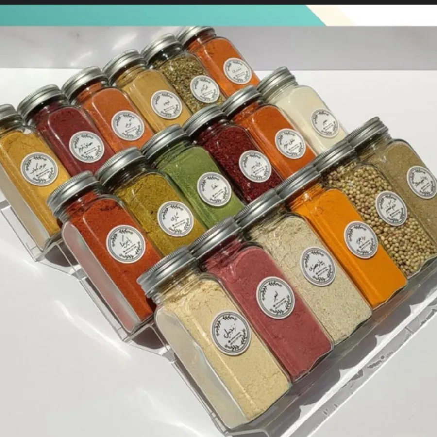 جا ادویه ای درب استیل