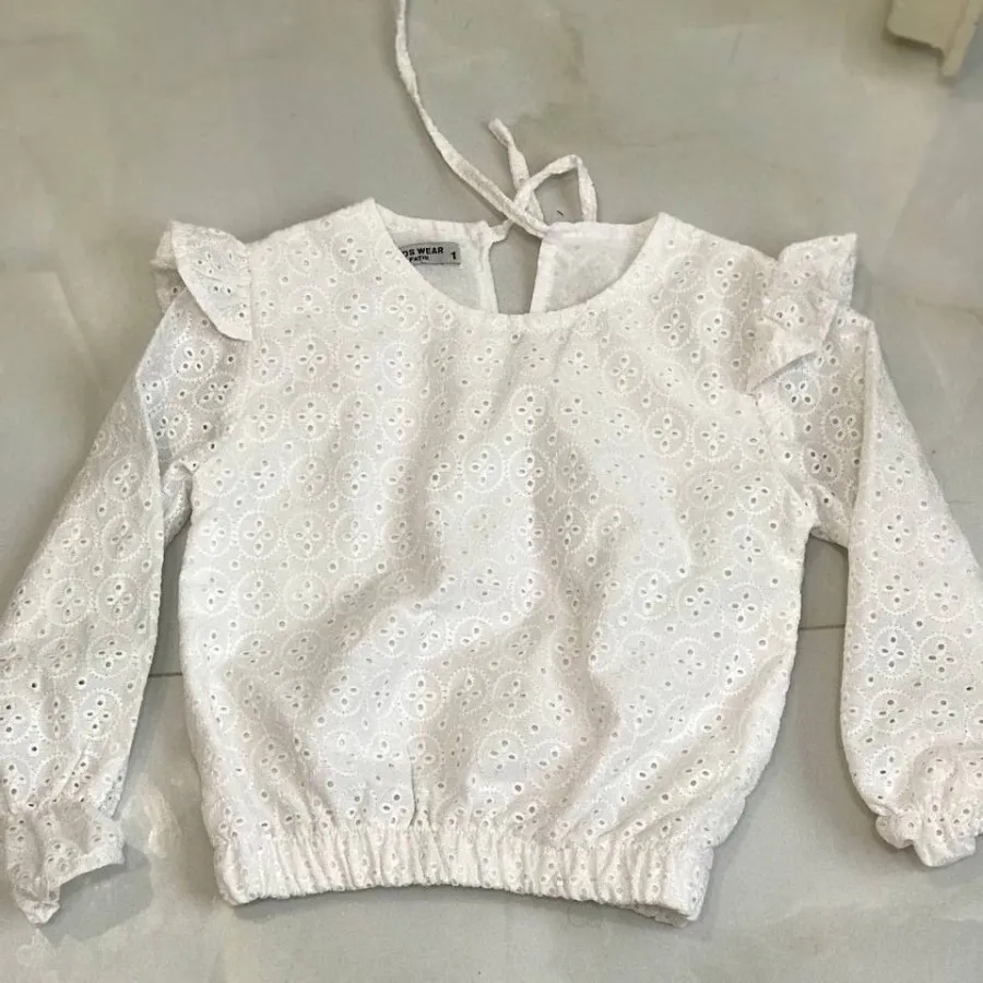 شومیز خامه دوزی دخترانه