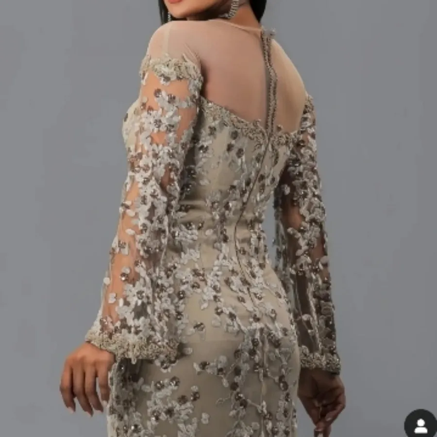 پیراهن مجلسی دانتل