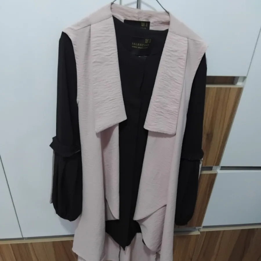 مانتو دو تیکه آستین فانو