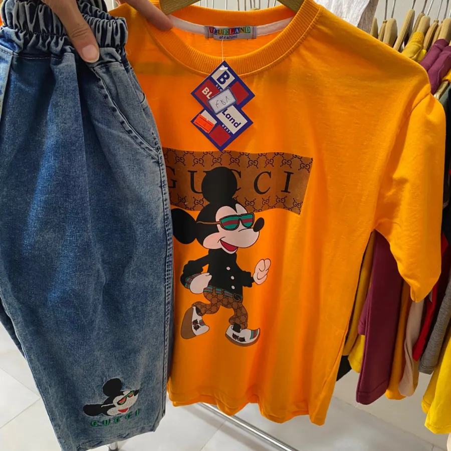 تیشرت شلوارک پسرانه