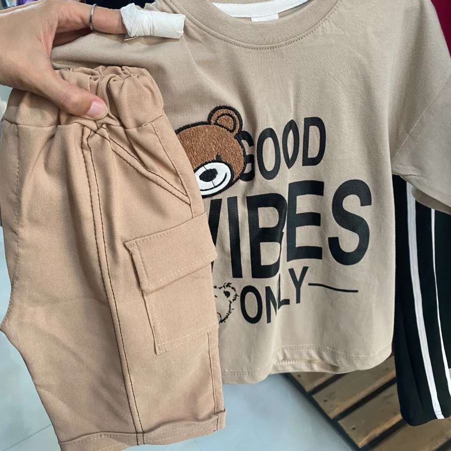 تیشرت شلوارک پسرانه