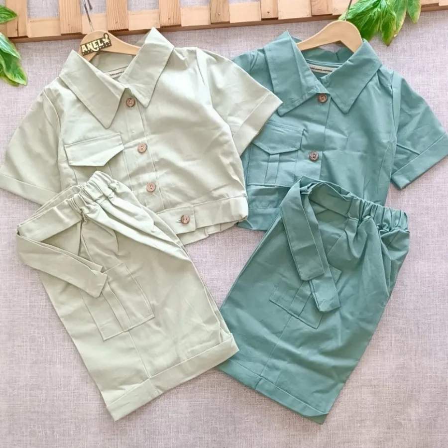 ست دخترانه لینن