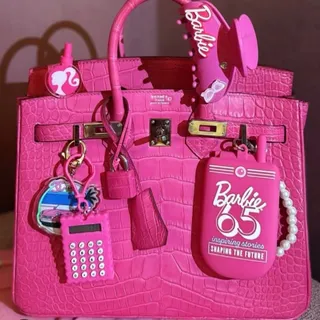 کیف صورتی هرمس