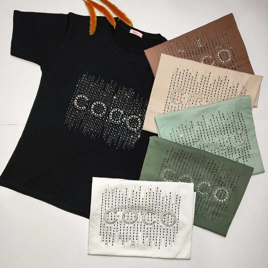 تیشرت نگین دار