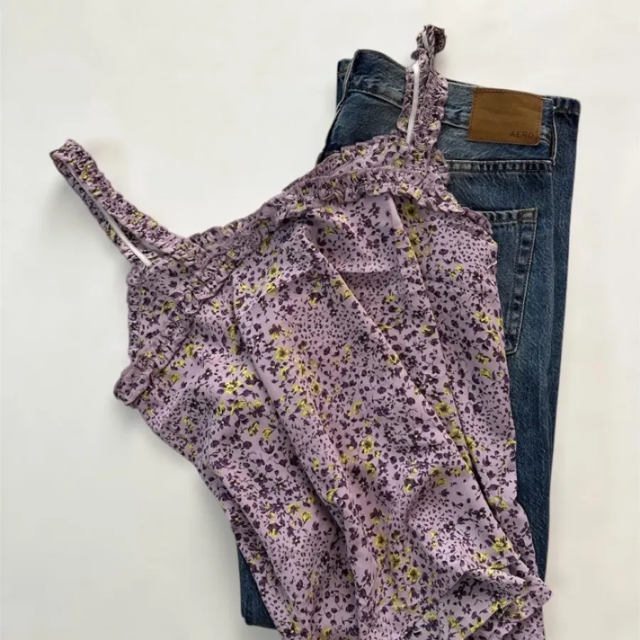 تا‌ حریر گلدار