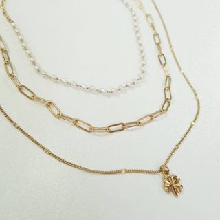 گردنبند مجلسی سه ردیف