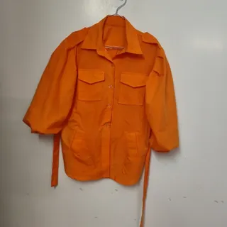 شومیز مانتو آستین پفی