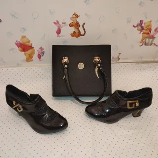 ست کیف کفش ورنی