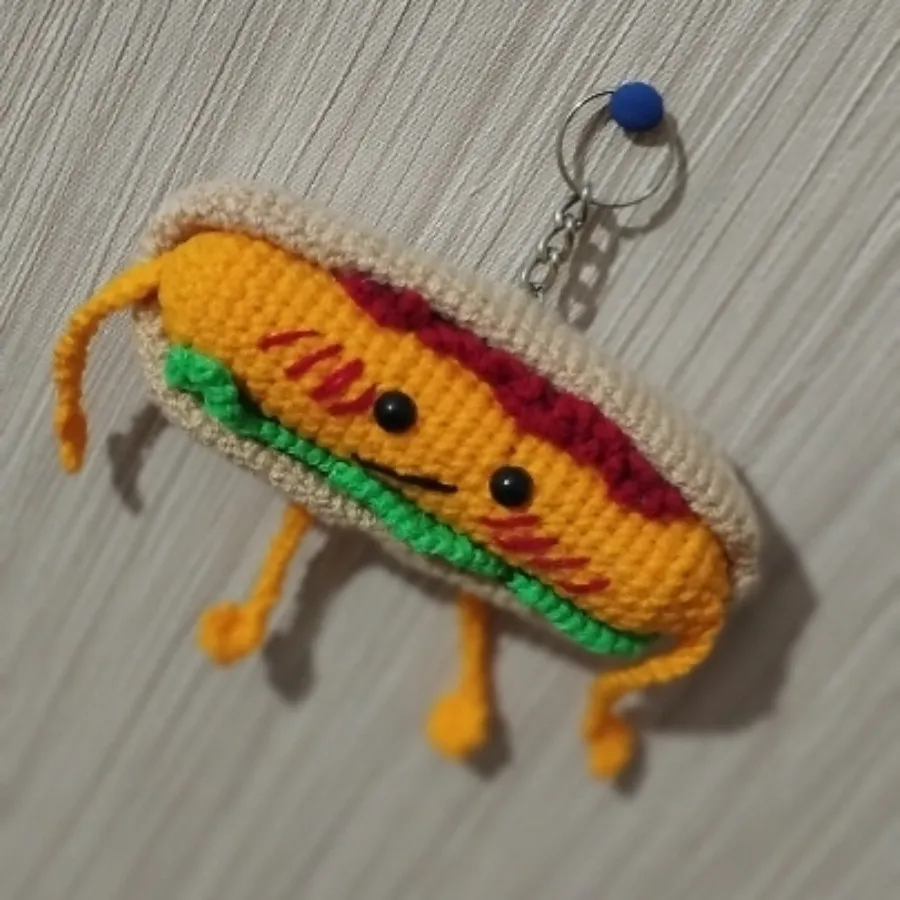 آویز کیف ساندویچ هات داگ