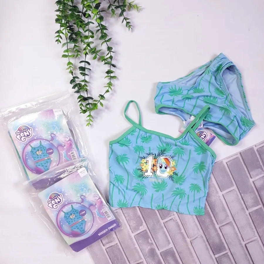 مایو دو تکه دخترانه خارجی