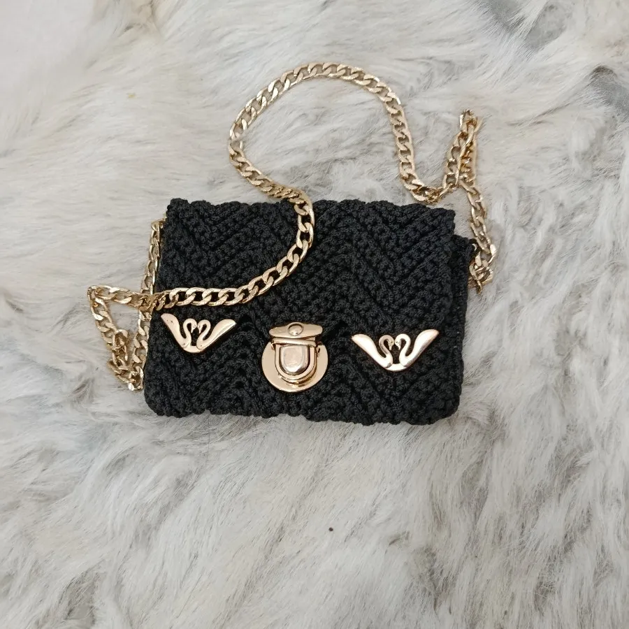 مینی بگ دست بافت