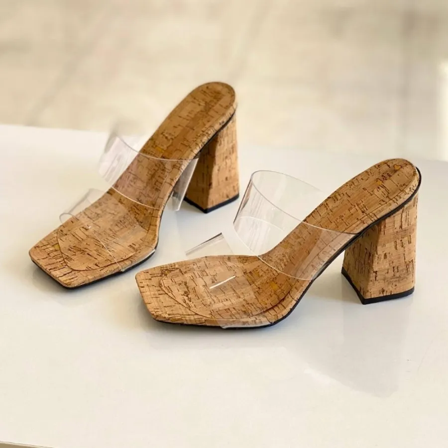 صندل طلقی پاشنه 7سانت