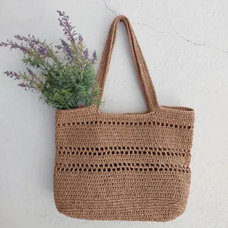 کیف رافیا قلاببافی